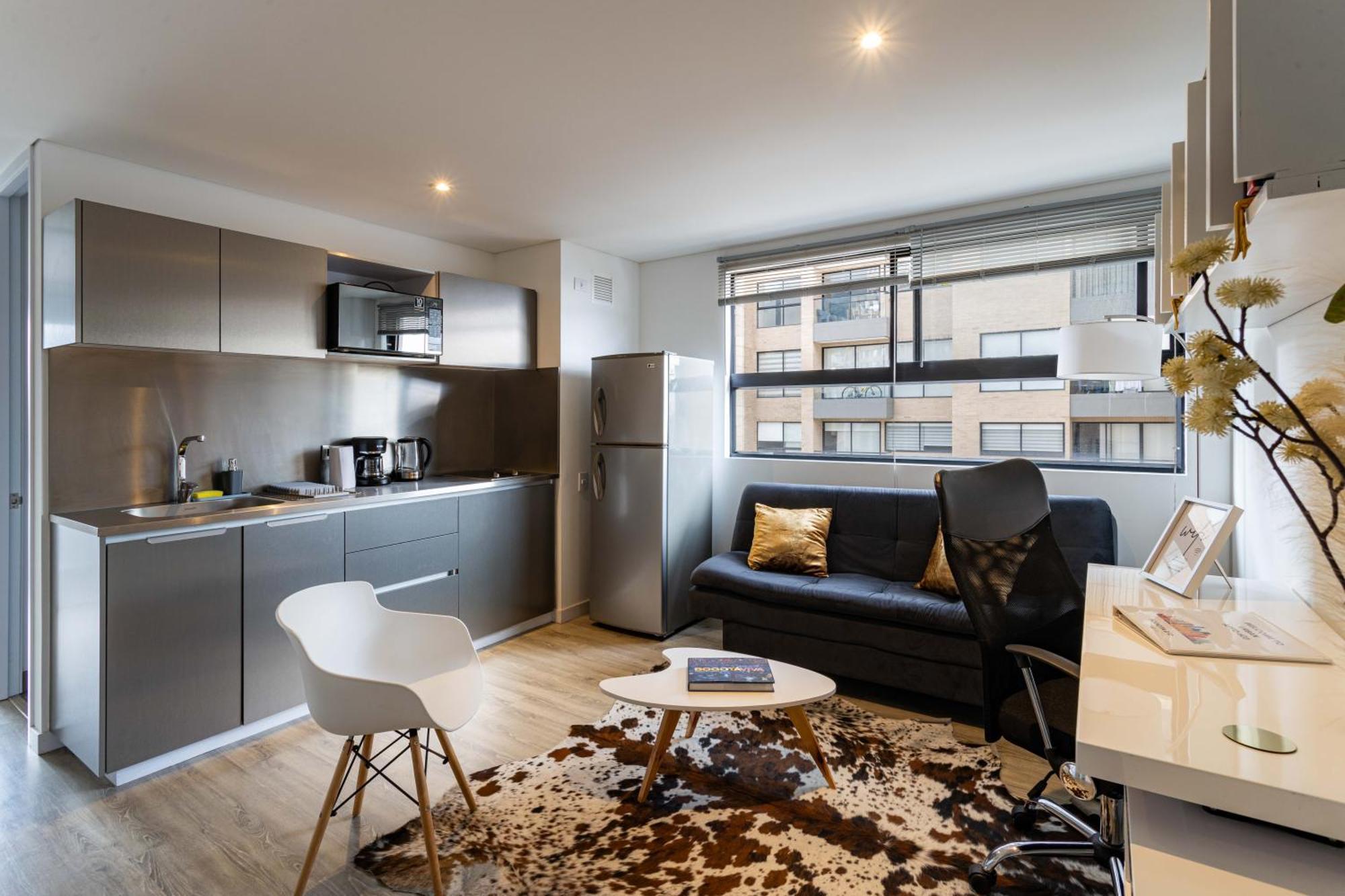 Loft Nuevo, Moderno, Central Bogota Buitenkant foto